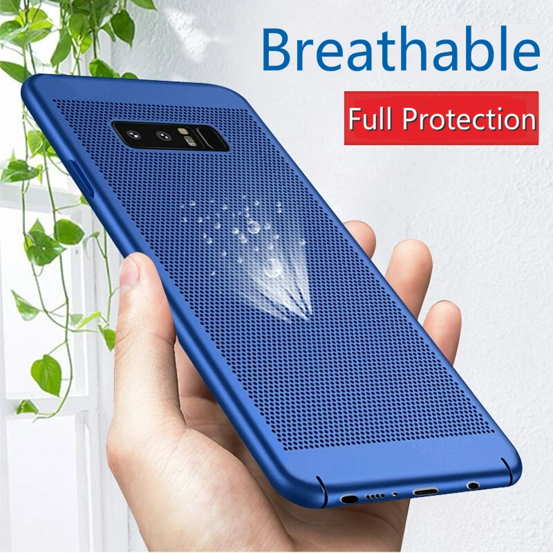 2019 Новый чехол для samsung Galaxy S10 Lite Plus PC phone Case S8 plus S9 NOTE 9 8 дышащий охлаждающий