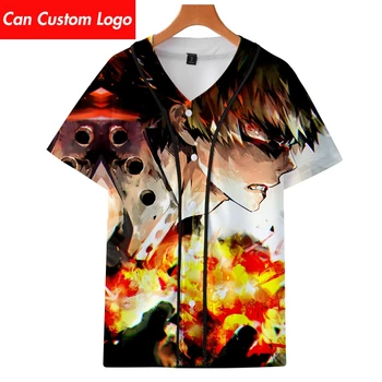 

2019 My Hero Academia jackets Kpop Fashion jacket new brand cool print long sleeve My Hero Academia baseball jacket for men