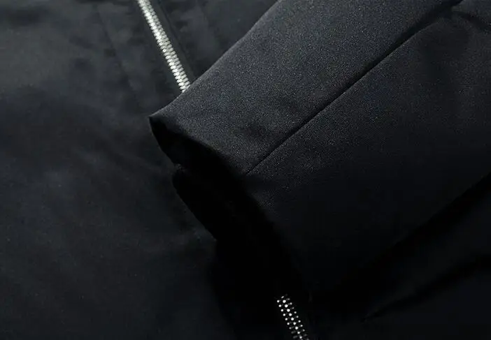 M-3XL Горячая зима Мужская Новая культивировать мораль с толстой теплой длинной пуховой курткой