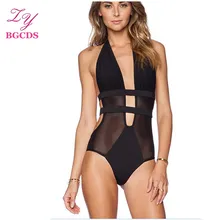 Женщин купальники Один Кусок Купальник Спинки Монокини Sexy Купальный Костюм для Женщин Купальник Купальный Костюм Сетка Лето Холтер Пляж Носить купальник слитный