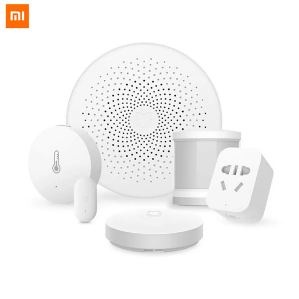 Оригинальный комплект Xiaomi Smart Home с датчиком движения шлюз дверь окно датчик