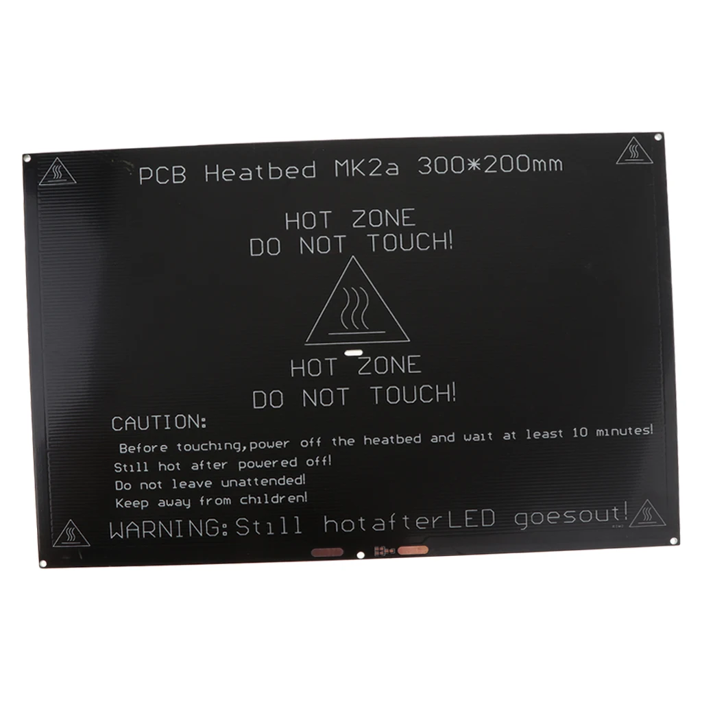 Heated Bed 200*300*3mm Aluminium PCB Heatbed 12v24v for MK3 MK2A 3D Printer