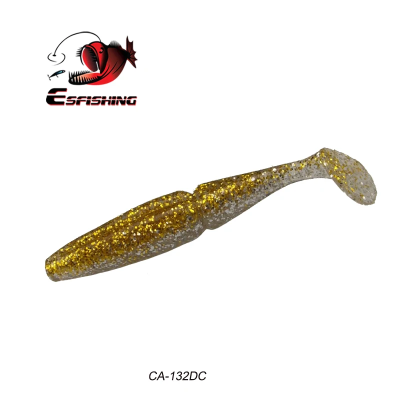 Esfishing мягкие приманки Shad Easy Shiner 50 мм 70 мм 1,2 г 3,8 г Leurre Souple рыболовные снасти Морская рыбалка Jerkbait белый - Цвет: CA132DC