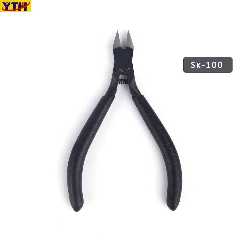 

SK100 water cutting pliers edge super thin single edged carbon steel model pliers slanting pliers Stainless Steel pliers