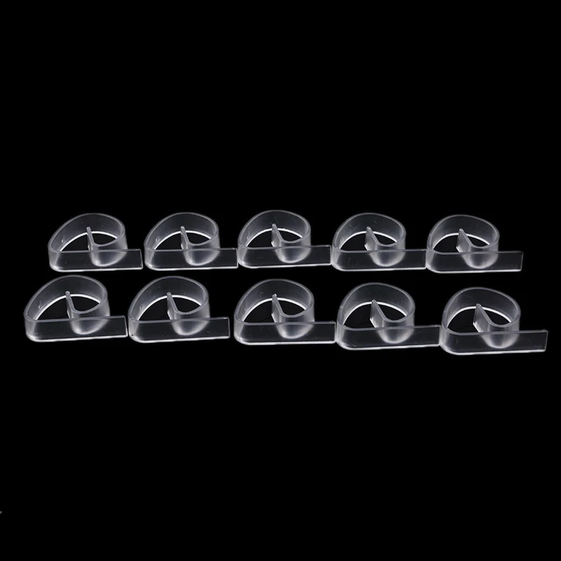 

10 PCS / Lot White Plastic Table Cover Holder Tablecloth Clip Cloth Clamps Home Wedding Party Picnic Clamp Fixed Accessory Tools