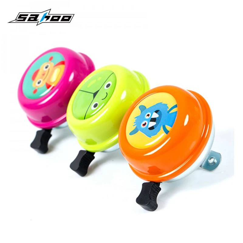 

SAHOO Cute Cartoon Print 0.86" Dia Handlebar Steel Bell for Bicycle Bike