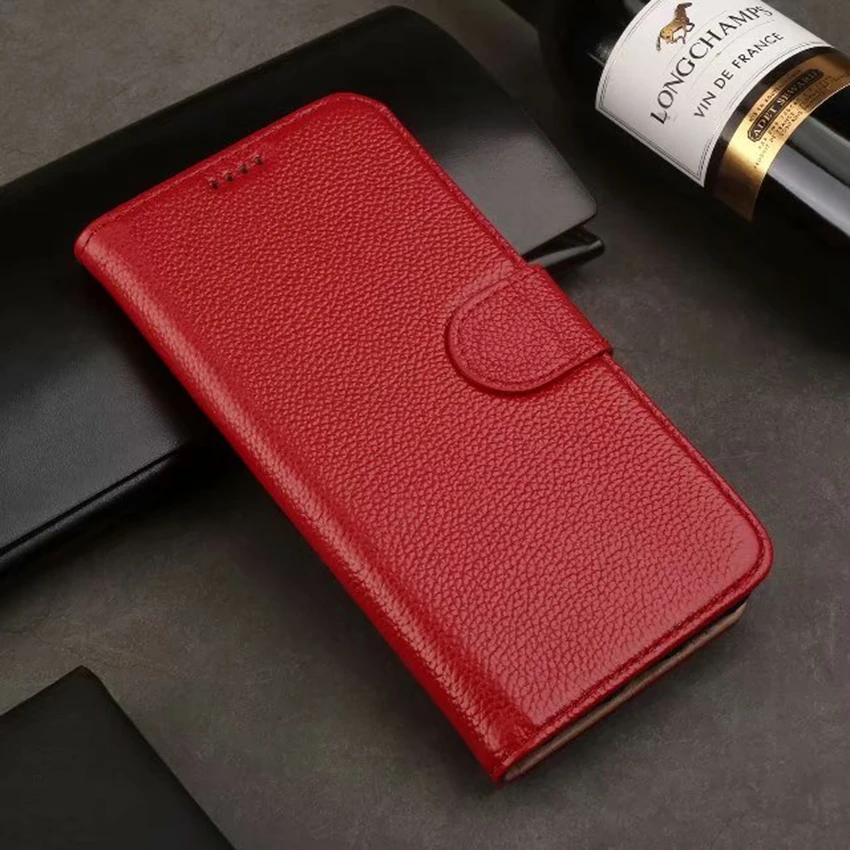 genuine leather flip case (7)