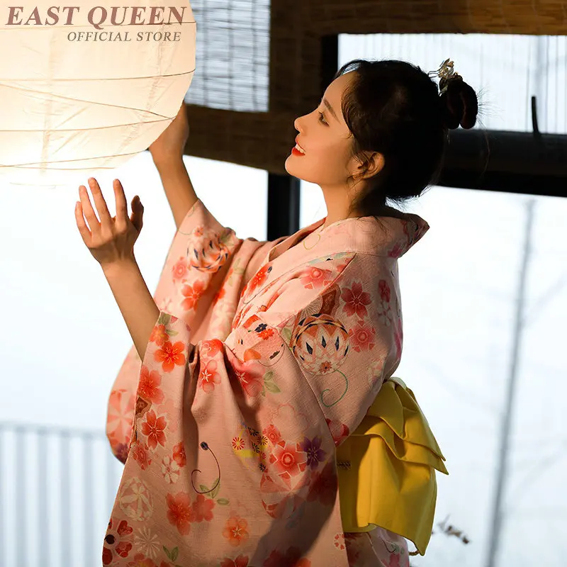 

japanese kimono traditional dress cosplay female yukata women haori Japan geisha costume obi Japan wedding dress KK2249