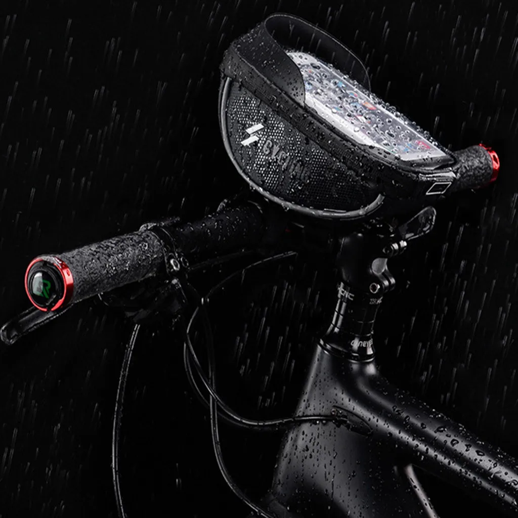 Best Cycling Bicycle Bike Head Tube Handlebar Cell Mobile Phone Bag Case Holder Case Pannier For in Phone 1 Best Cycling Bicycle Bike Head Tube Handlebar Cell Mobile Phone Bag Case Holder Case Pannier For in Phone 1