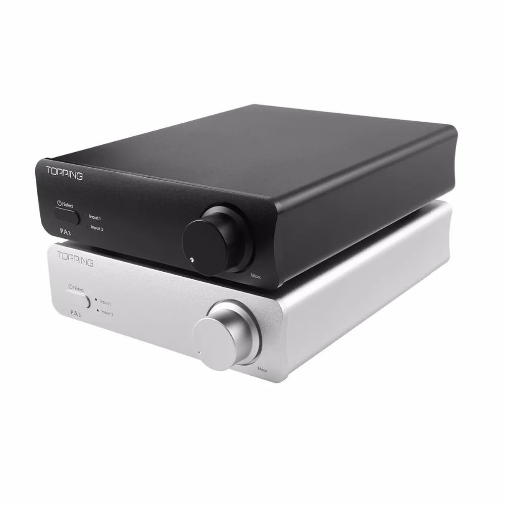 

TOPPING PA3 Desktop HiFi Digital Amplifier Amplificador Professional Speaker Amp TDA7498E 80W * 2 output 2 way RCA input