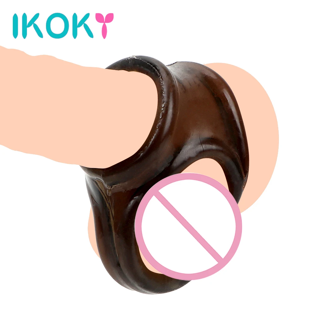 IKOKY кольца на пенис для мужчин интимные игрушки задержки эякуляции Мужской