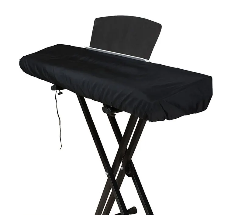 Gray Black 6188 Key Electronic Keyboard Cover Waterproof Piano Keyboard Dust Universal Cover With Drawstring (6)
