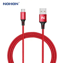 NOHON type-C USB кабель для Xiaomi mi 4C mi 5 4S OnePlus 2 Nexus 5 5X6 P Android телефон быстрое зарядное устройство кабель type-C провод