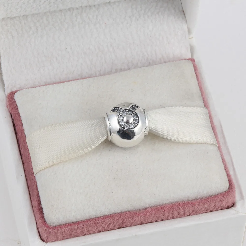 

ZMZY Jewelry 925 Sterling Silver Taurus Designs With Clear CZ Original Charm Beads Fit Pandora Bracelet DIY Jewelry