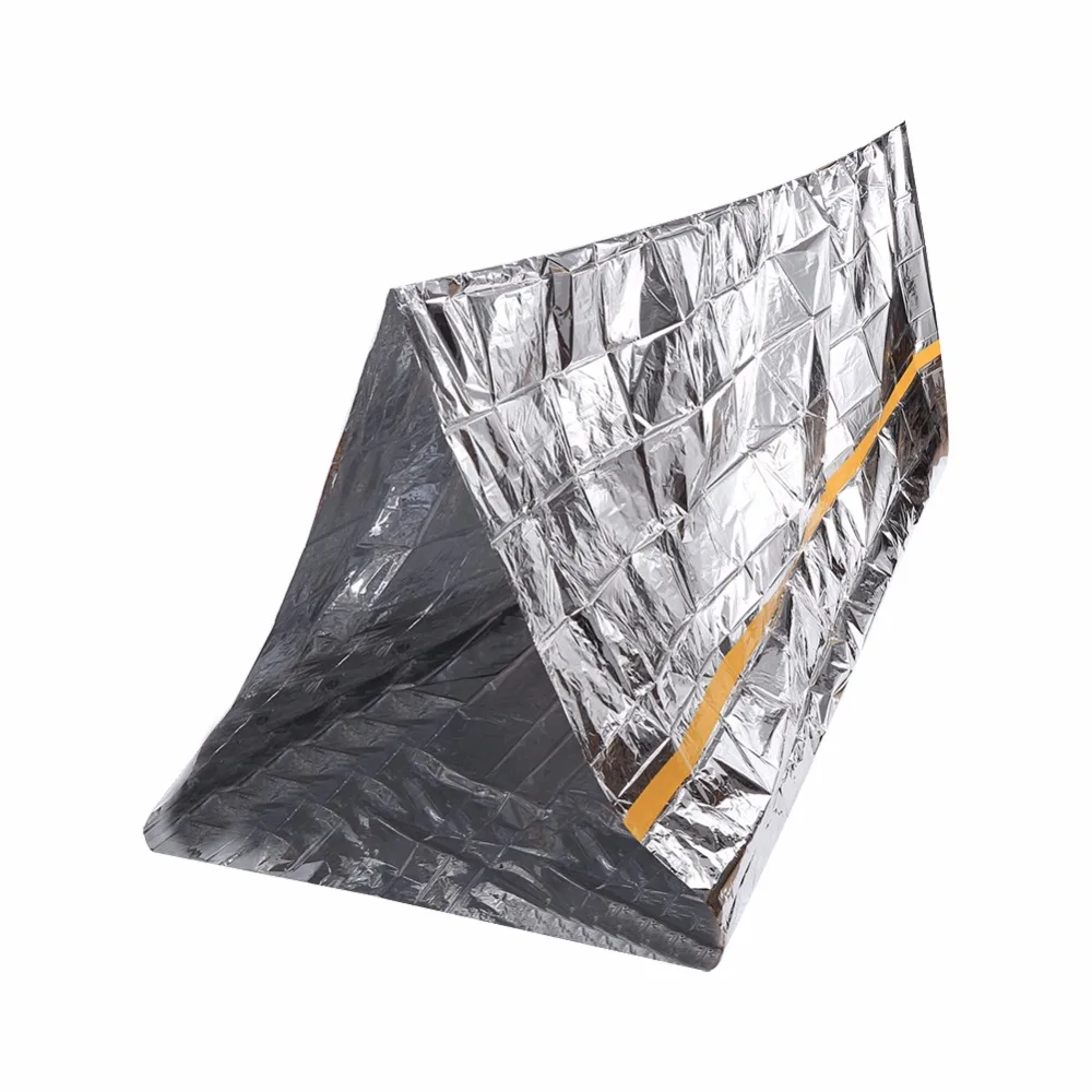 2.36 x 1.5m Emergency Survival Blanket Tent Blanket Portable PET Film