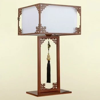 

Chinese classical study table lamps living room bedroom bedside lamp lights hotel living room Club desk lamps ZA921539