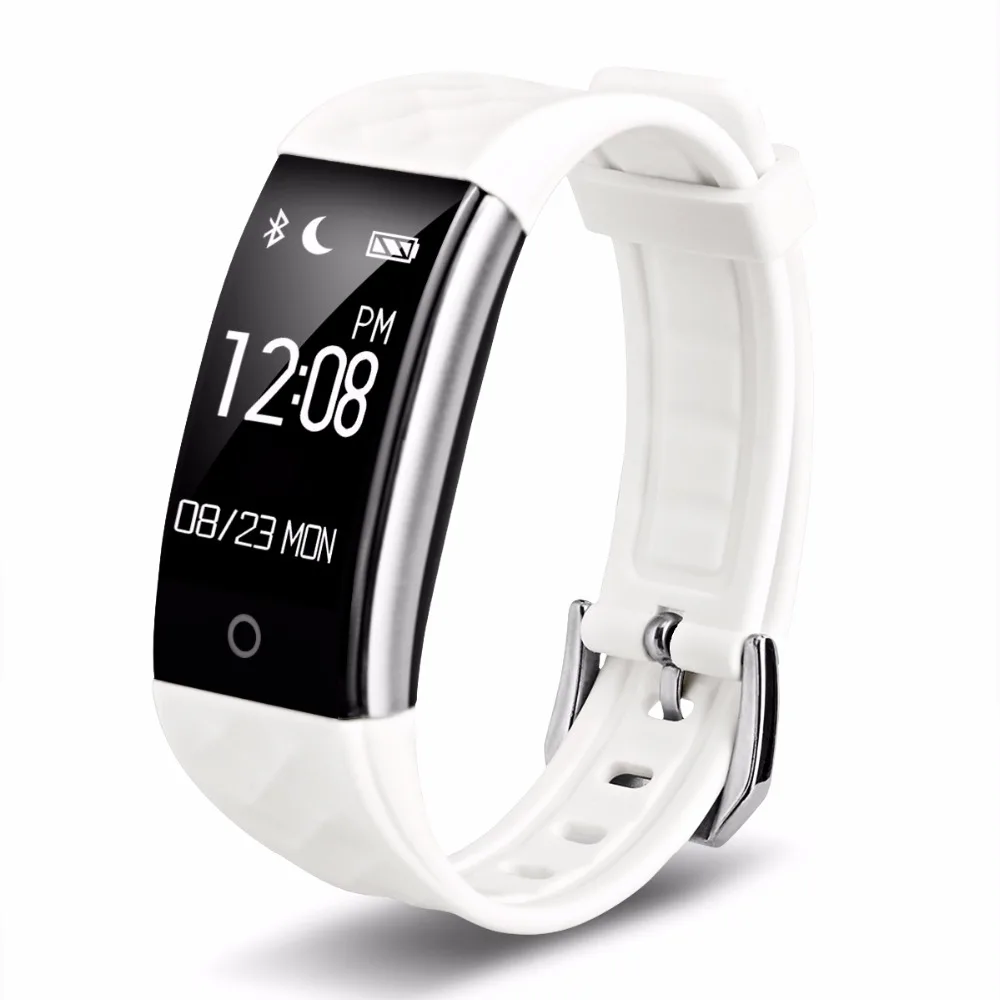 Diggro S2 S2 Smart Wristband Bracelet IP67 Heart Rate Monitor Fitness Tracker Touchpad OLED Strap In