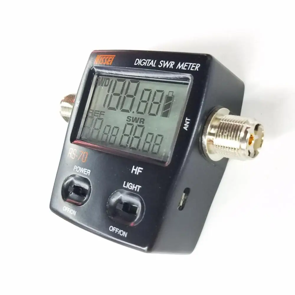 NISSEI RS-70 Digital SWR Power Counter 1.6-60MHz