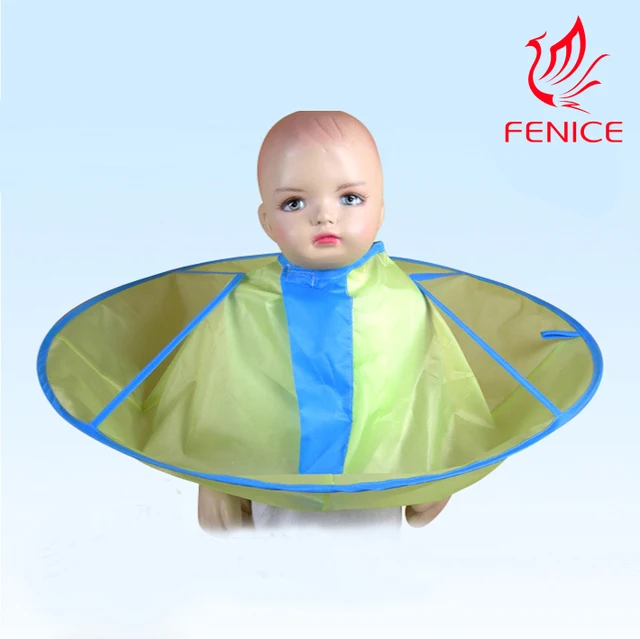 2 capes/pack Children Kid Foldable hair cut cape kid hairdresser Bib
