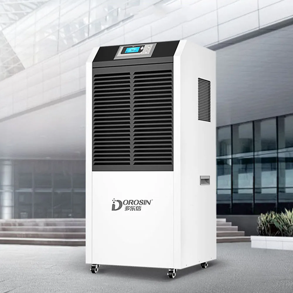 US $1.215.01 DR1382L Industrial Air Dehumidifier Factory Basement Workshop Air Dehumidifier LCD Display Intelligent Control Smart Air Dryer