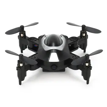 

RC Quadcopter S8 720P Camera Six Axis 4CH Foldable Altitude Hold Drone Headless Mode 3D Flips Gravity Sense Voice Operation