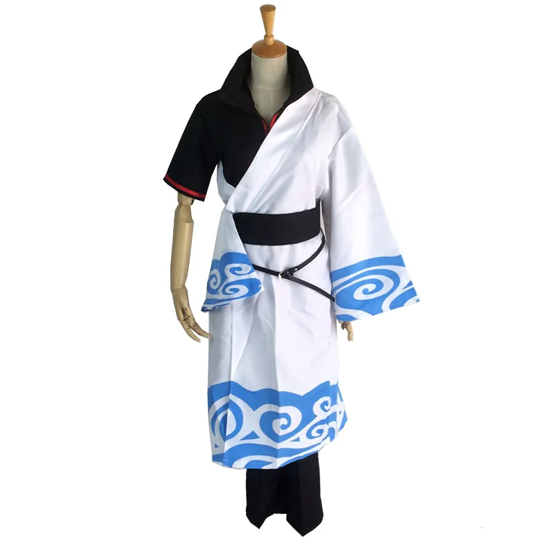 Coshome Gintama костюм Саката гинтоки костюмы на Хэллоуин вечернее платье для мужчин
