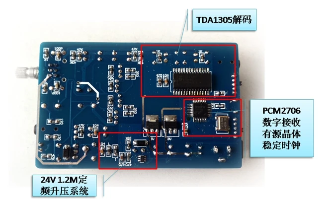 L1305Solo Mobile Portable MINI HIFI TDA1305 DAC
