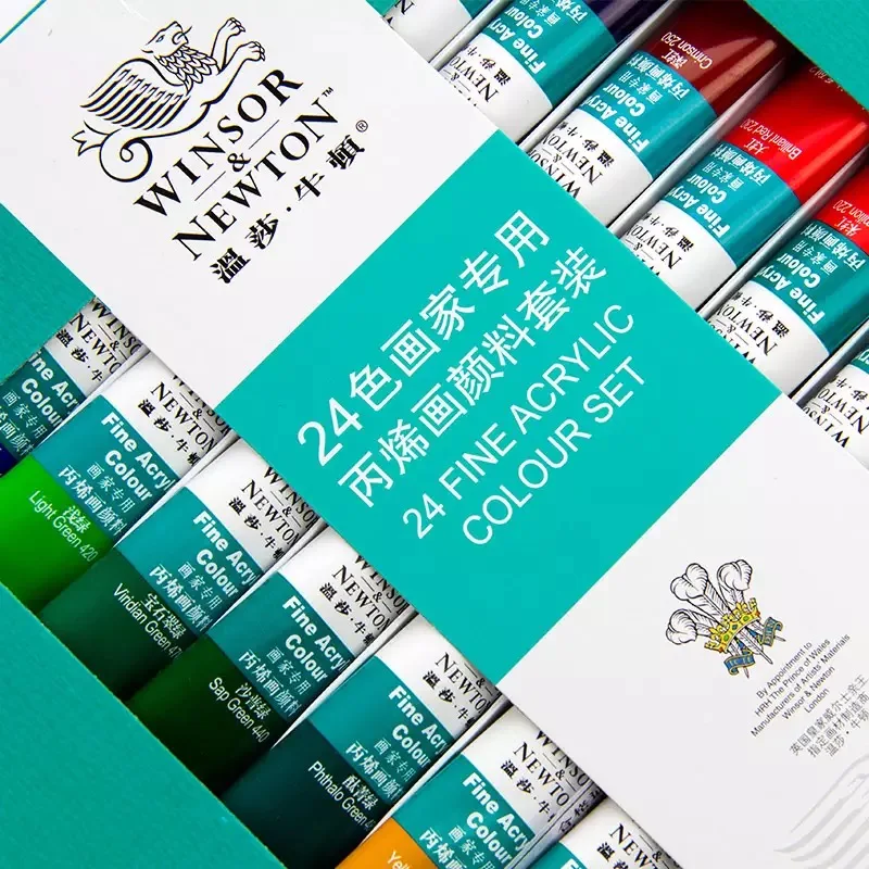 12/18/24 цветов WINSOR & NEWTON прекрасный акриловый цветной набор 10 мл./шт. для BJD глиняная