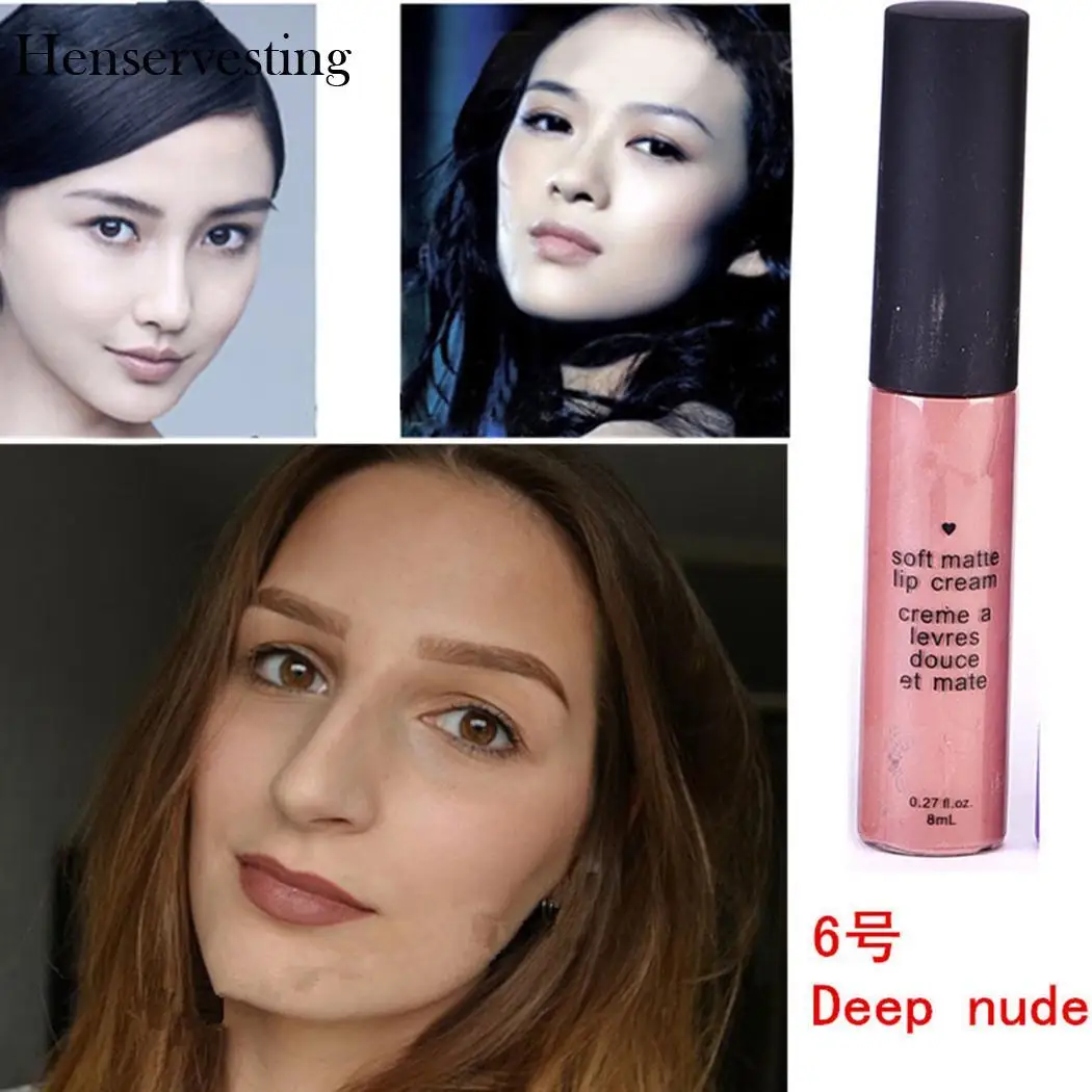 

Matte Makeup Cosmetic New Long Lasting Waterproof Soft Lip Liquid Lipstick Lip Gloss