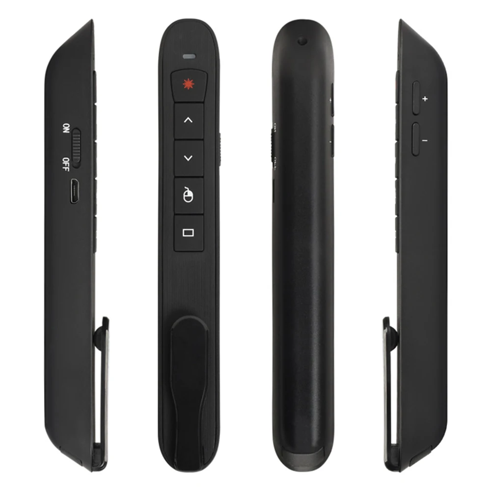 TK701 2.4GHz Wireless Air Mouse Mice Flip Pen Laser Pointer 6 Gxes
