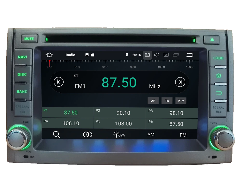 Top KLYDE 4G Octa Core Android 8.0 7.1 6.0 4GB RAM Car DVD Multimedia Player GPS Navigation For Hyundai H1 iLoad Starex 2007-2014 2