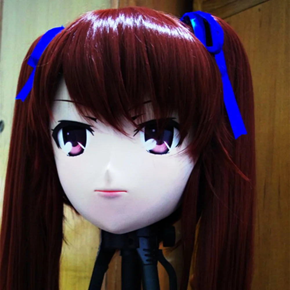 (C2-016) Hot sale Full Face Head Letax Female Masks Cosplay Kigurum i Crossdresser Doll Anime Mask Skin Halloween Fetish Style