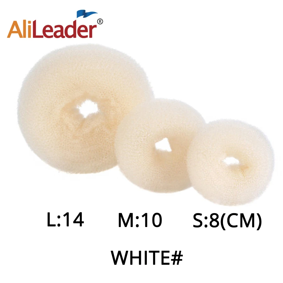 S/M/L النساء شعبية سيدة ماجيك المشكل كعكة دونات صانع الشعر حلقة اكسسوارات أداة تصفيف الشعر الإسفنج للسيدات 1 قطع/3 قطعة/الوحدة