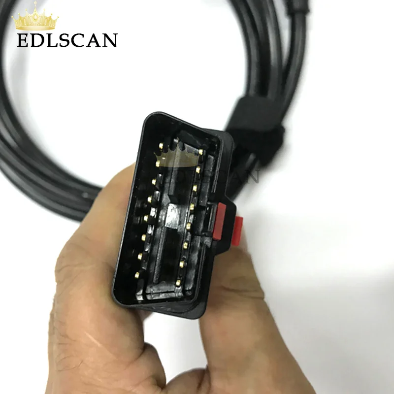 Edlscan 16 контактный кабель obd-ii Диагностический кабель для MB Star SD C4 мультиплексор авто и грузовик диагностический инструмент