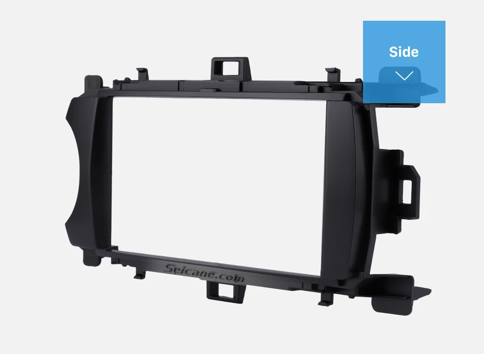 Side Ingenious Double Din 2012 Toyota Yaris Vitz LHD Car Radio Fascia Stereo Dash CD Trim Bezel Audio Cover 