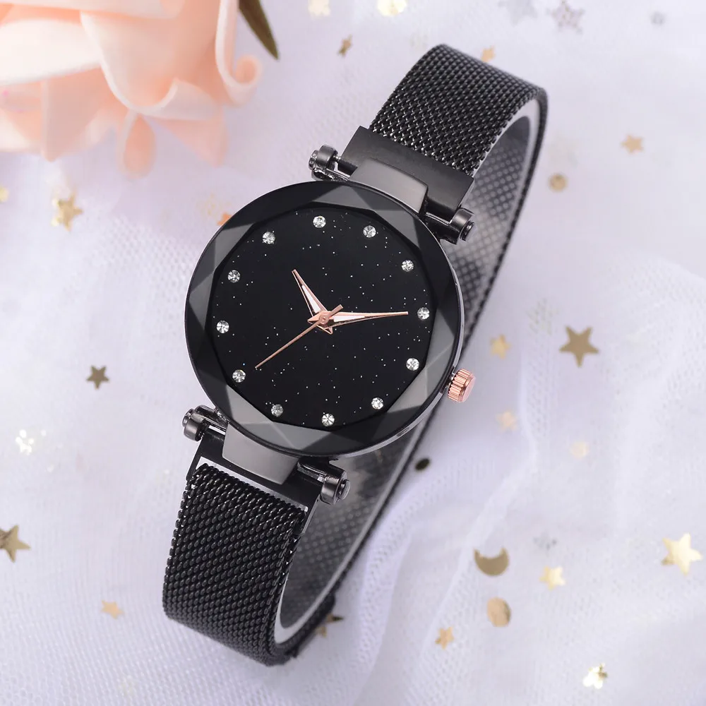 Женские модные повседневные кварцевые часы Подарки для женщин наручные часы с сетчатым ремешком аналоговые часы Relojes женские