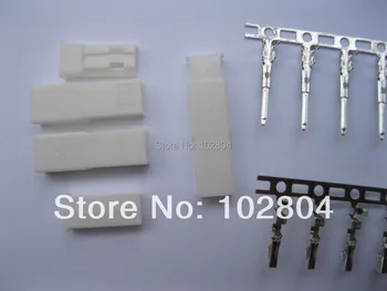 

400 Set JST 2 Pin Female & Male White Color Housing & Pin Connector