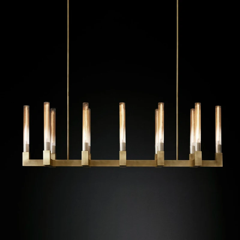 Americano Retro Cobre Ouro Led Lustre E14 Lâmpadas Luminarias Pingente Luminárias Lamparas rh 23 Cheap Lustres