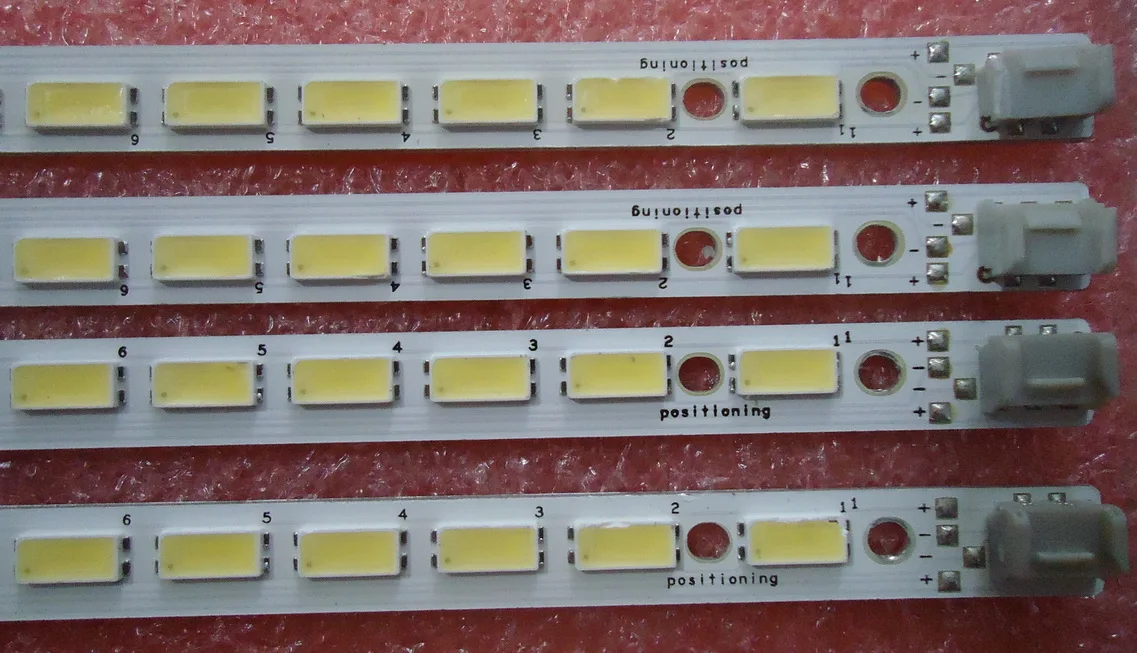 FOR SHARP 60 Article lamp 2012SSP60 7030 76L REV0 2012SSP60 7030 76R REV0 1piece=76LED 677MM for tcl l40f3200b article lamp 40 down lj64 03029a lta400hm13 screen 1piece 60led 455mm 2pieces lot