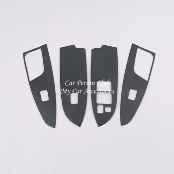 

Stainless Steel Sticker For Mitsubishi Eclipse Cross 2018 2019 Door Armrest Glass Window Lift Switch Cover Trims Car Accessories