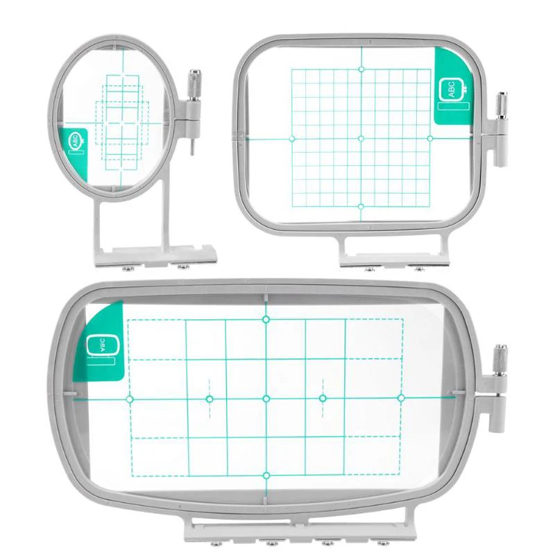 

Hot 3pcs/set Multifunction Embroidery Frame Household Darning Hoop Parts Set Sewing Machine FQ-ing