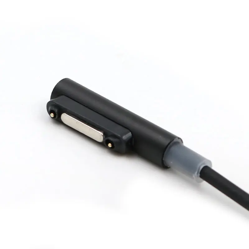Магнитное зарядное устройство USB зарядный кабель W/светодиодный для sony Xperia Z3 L55t Z2 Z1 Compact XL39h Кабели USB кабель для передачи данных для sony аксессуар - Цвет: Black