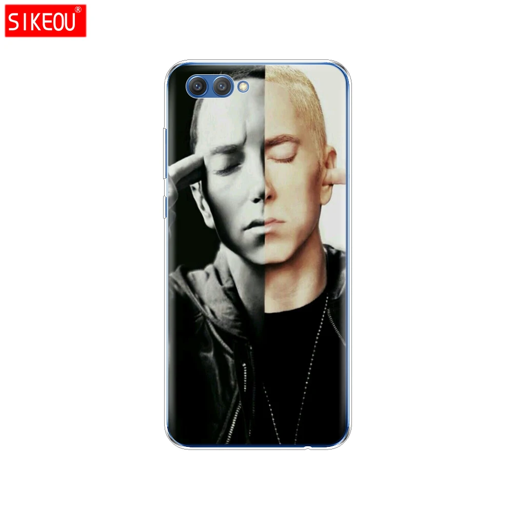 Силиконовый чехол для телефона Huawei Honor 10 V10 3c 4C 5c 5x 4A 6A 6C pro 6X 7X 6 7 8 9 LITE Hip Hop Rapper Eminem