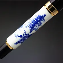 Jinhao Роскошная фарфоровая ручка, шариковая ручка, три царства, гелевая ручка канцелярские принадлежности, школьные офисные принадлежности, подарочная ручка для письма