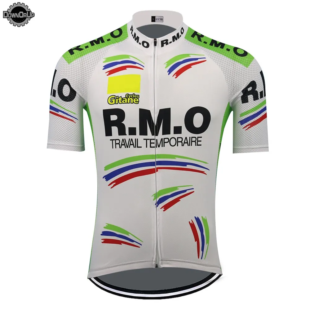 R.M.O Велоспорт Джерси мужские с коротким рукавом ropa ciclismo велосипед одежда футболка Джерси команда Велосипедная Одежда дышащая Майо ciclismo - Цвет: men