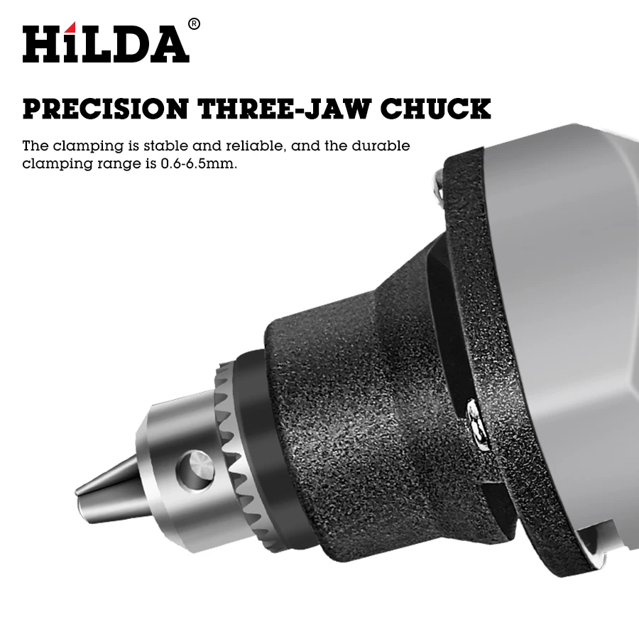 HILDA Electric Drill Mini Engraver Rotary Tool 400W Mini Drill 6 Position For Dremel Rotary Tools Mini Grinding Machine