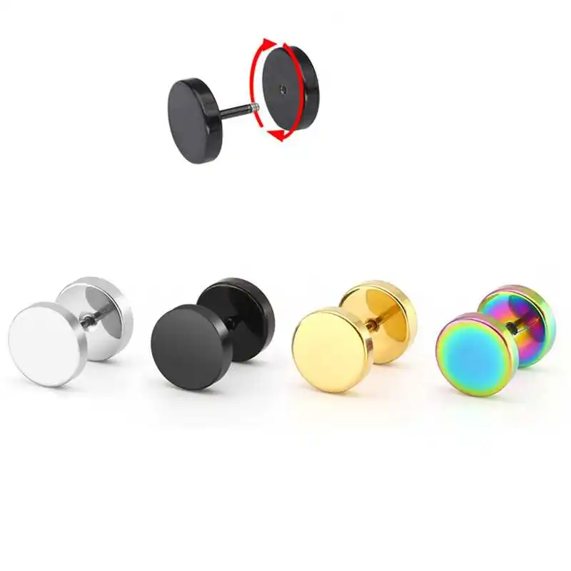 1Pair-Simple-Stainless-Steel-Dumbbell-Man-Women-Stud-Earrings-Punk-Style-Fashion-316L-Steel-Men-s (2)