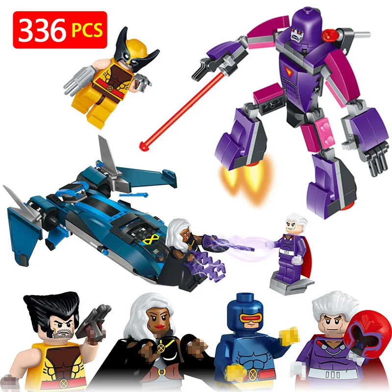 

New Technic LegoINGLYS Super hero Series X-Men Mini movie figures Set Building Blocks Brick Toy for Kids Puzzel Gift