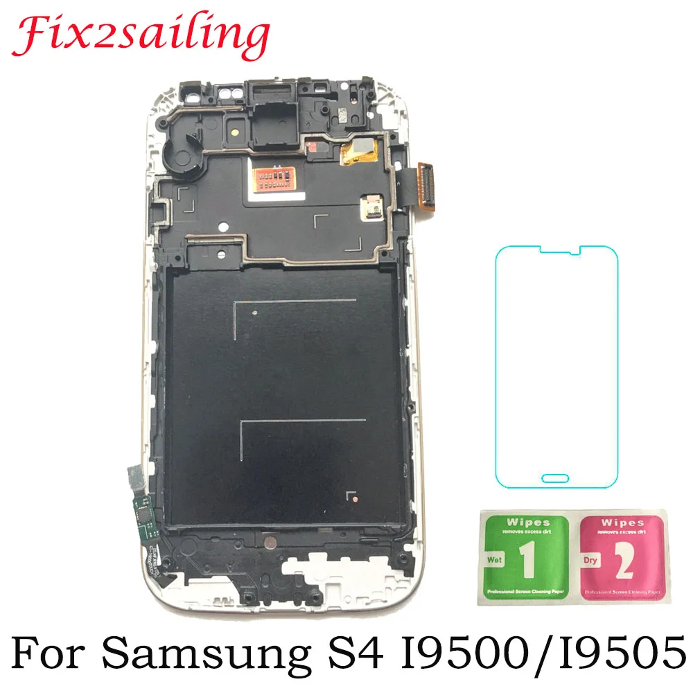 

For SAMSUNG Galaxy S4 GT-i9505 i9500 i9505 i9506 i9515 i337 LCD Display Touch Screen with Frame Digitizer 5.0inch LCD Display