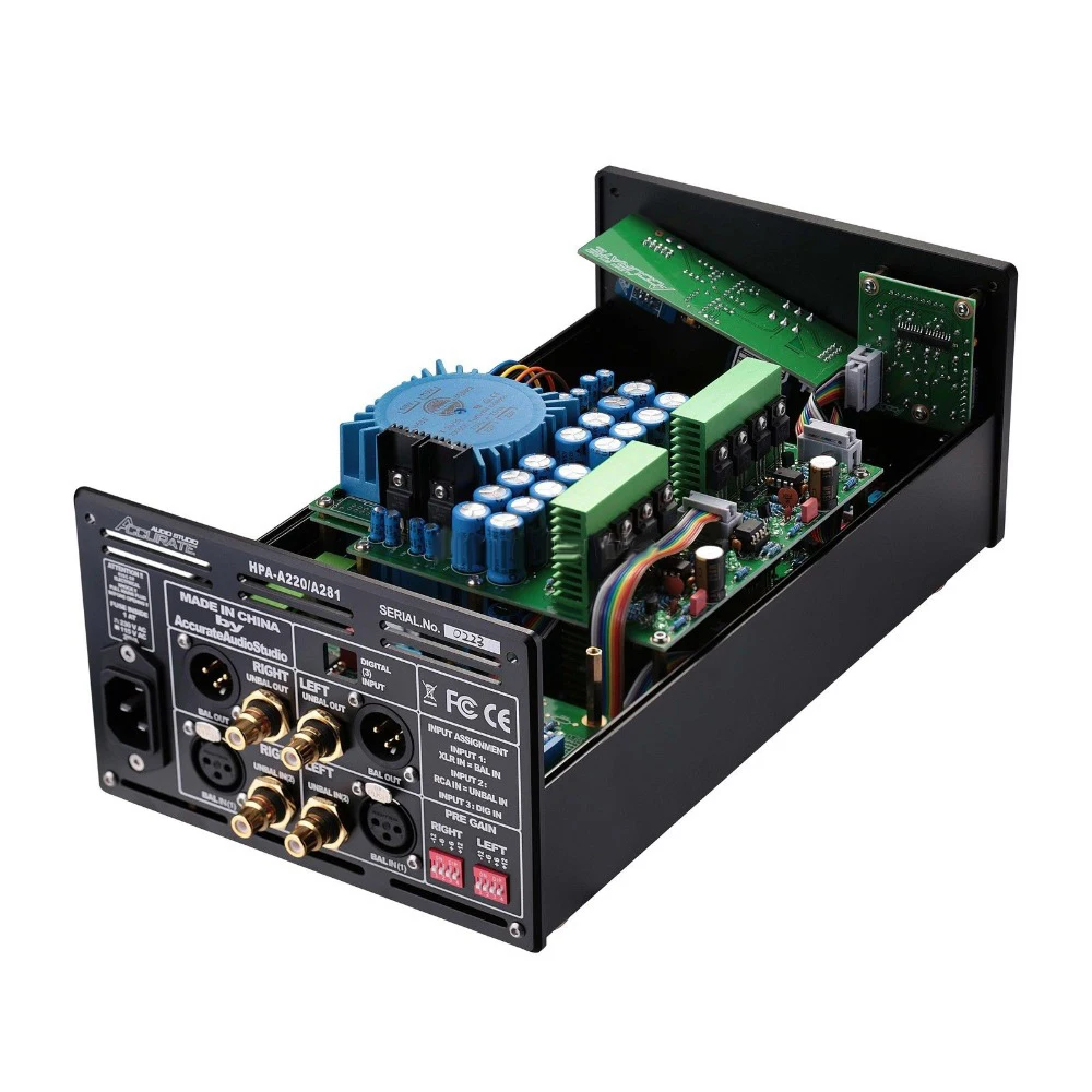 HPA A281 Hi end сбалансированные наушники усилитель для наушников AMP Digital XLR/RCA стерео